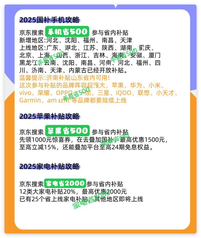 ：2025年手机家电购买流程详解尊龙凯时app国家补贴最新指南(图2)